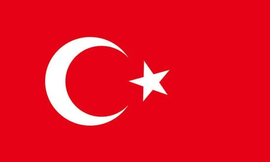 Türkisch Flagge
